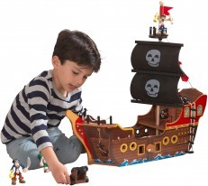 KidKraft Wooden Adventure Bound Pirate Ship